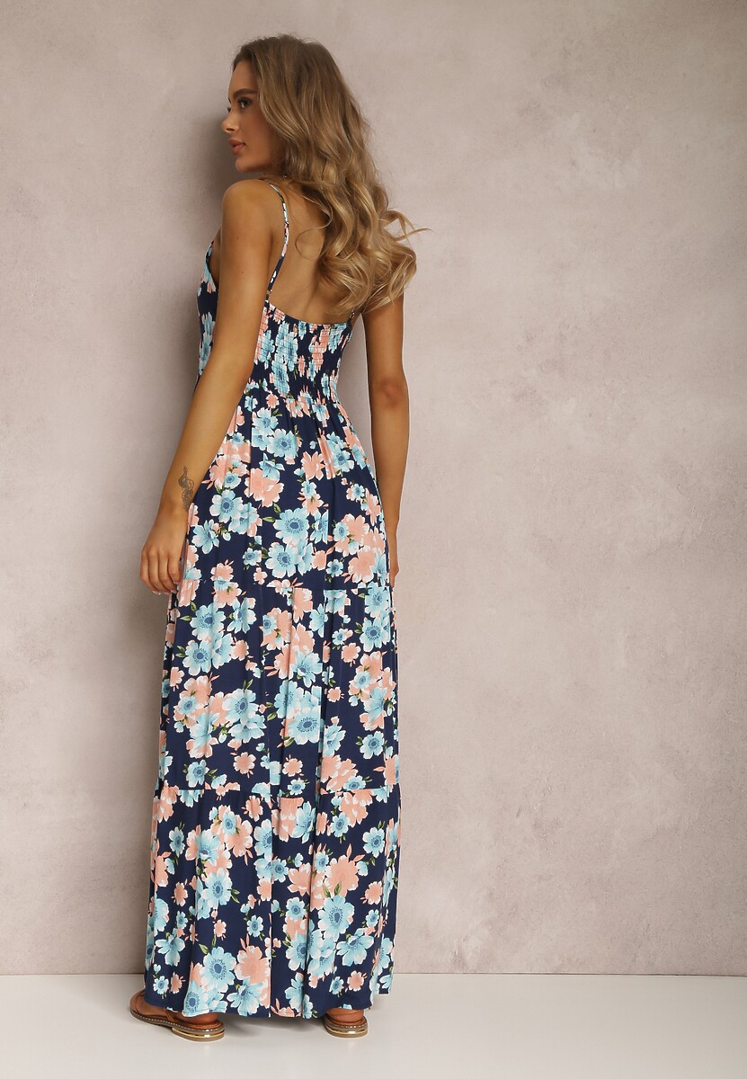 Granatowa Sukienka Kydatea