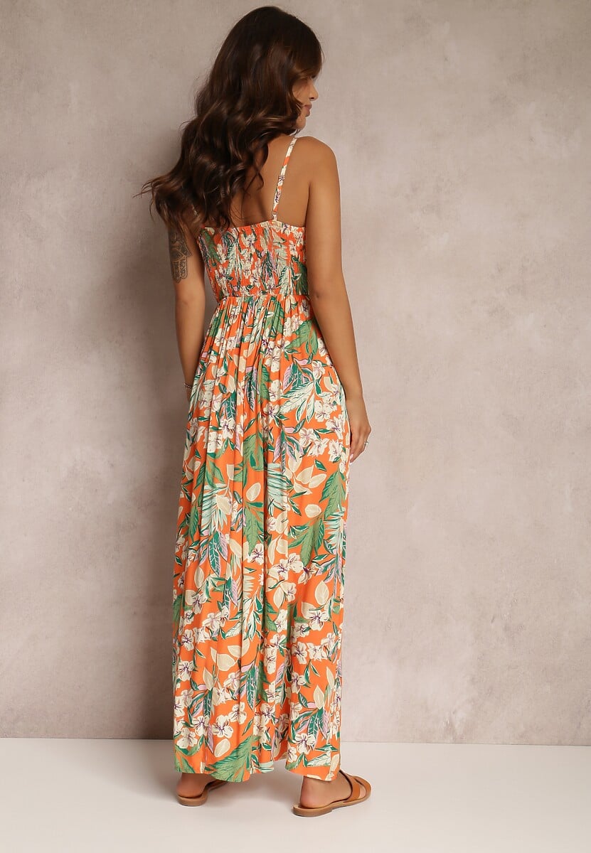 Pomarańczowa Sukienka Nourane