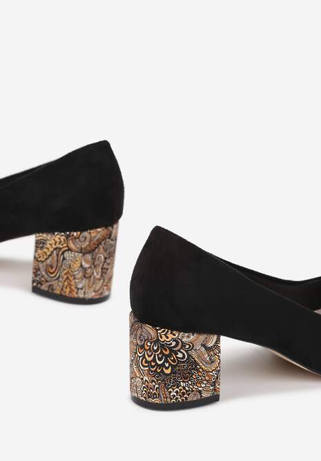 Czarne Czółenka Brille