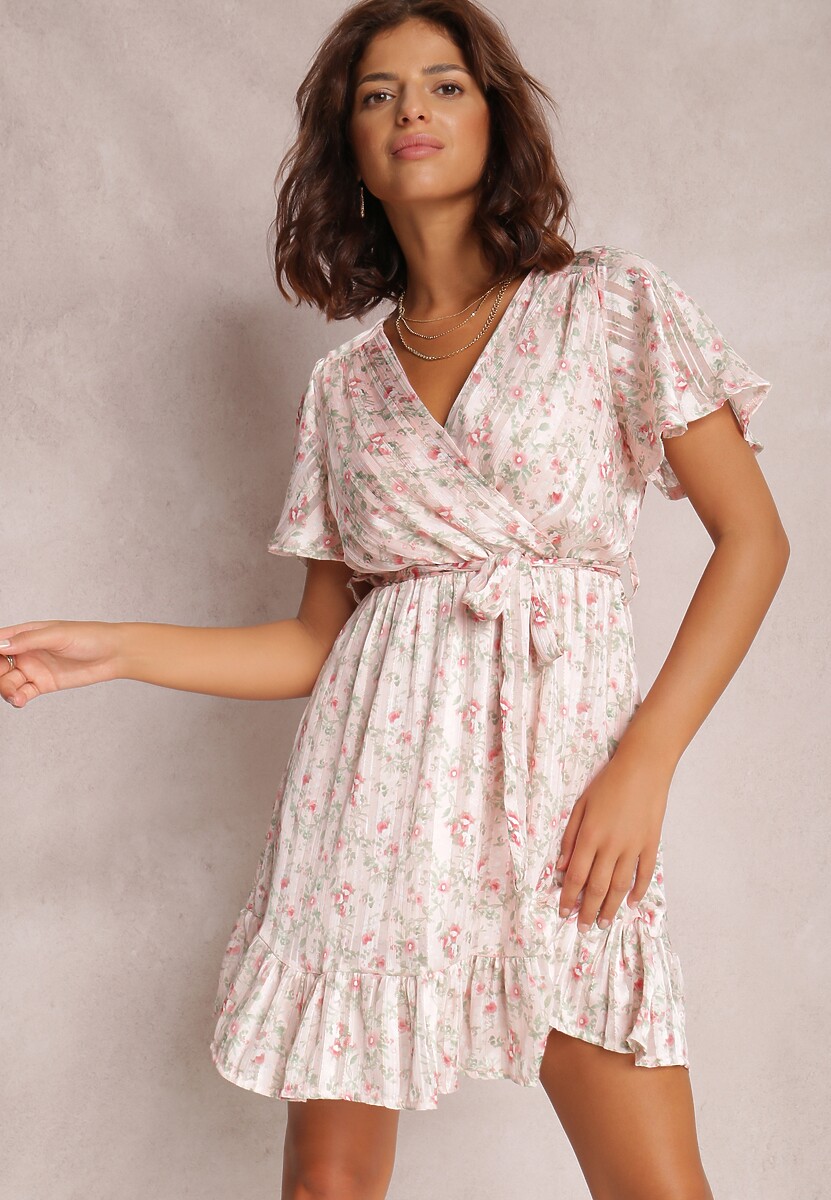 Jasnoróżowa Sukienka Daphophi