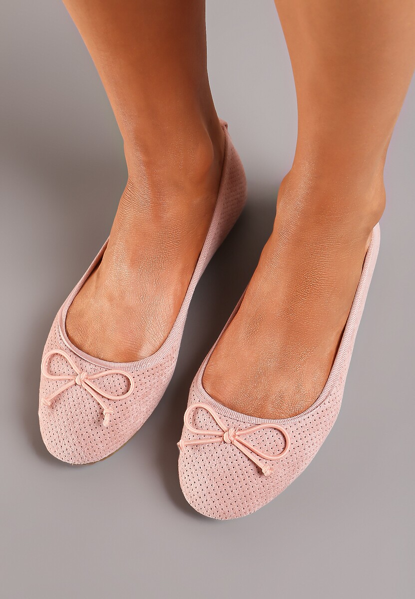 Różowe Balerinki Sthugnaela