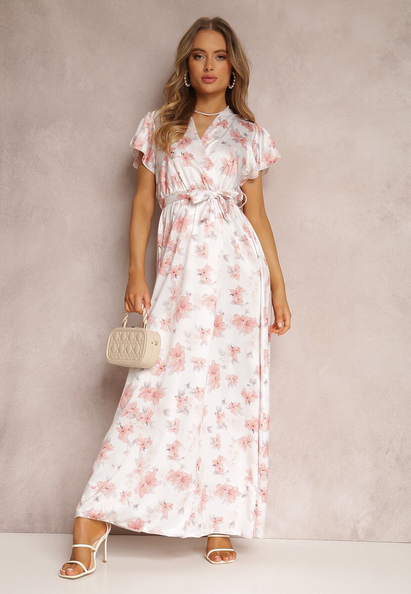 Biała Sukienka Lecerf