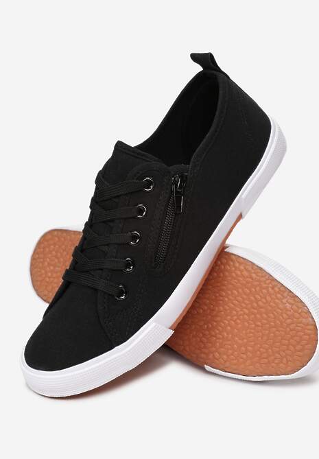 Czarne Tenisówki Salodella