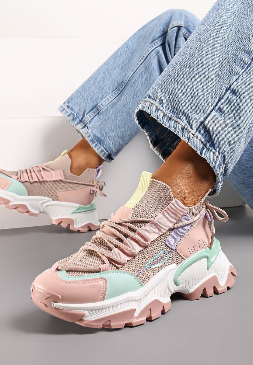 Różowe Sneakersy Kharena