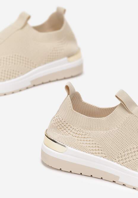 Jasnobeżowe Buty Sportowe Hypnerus