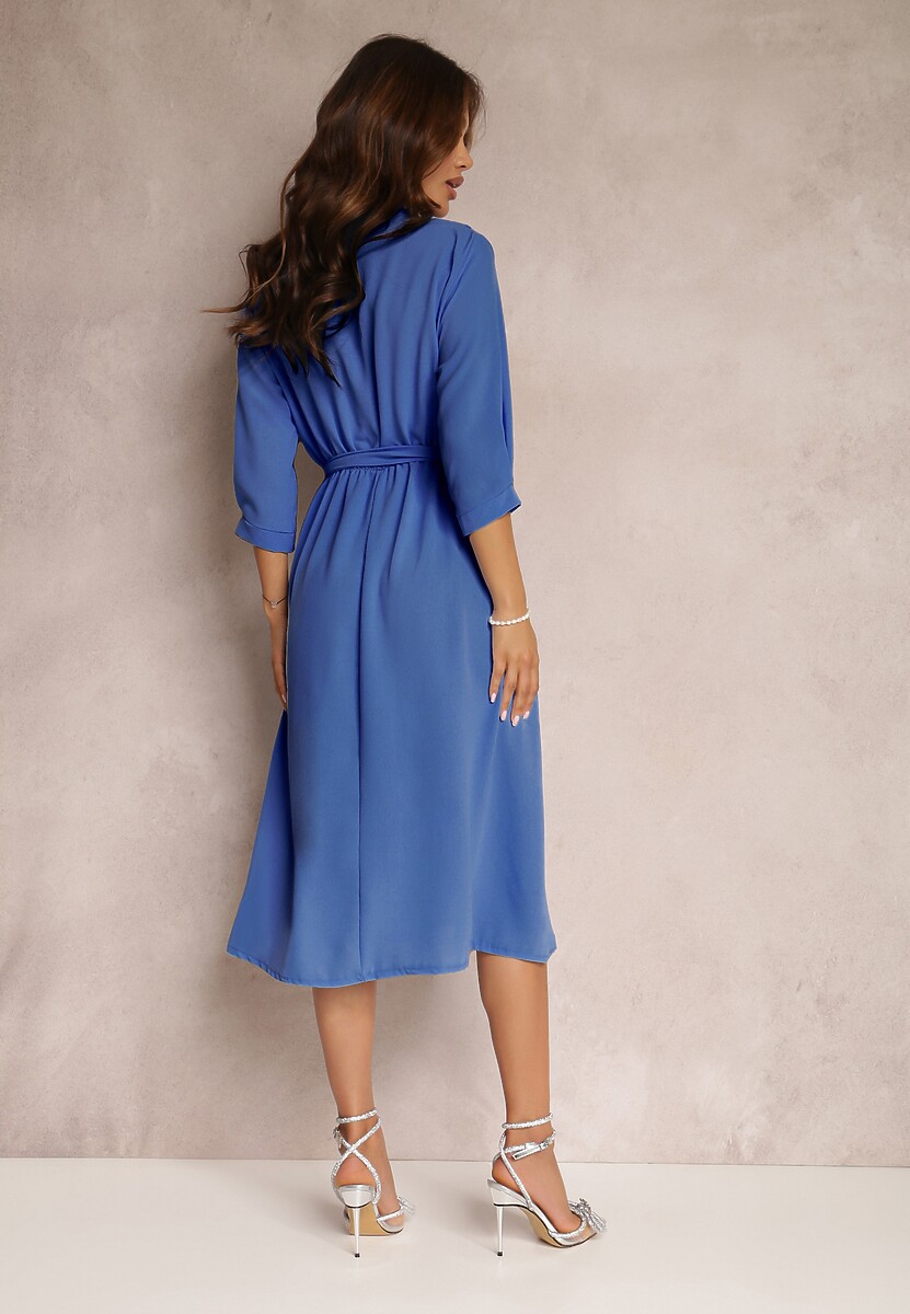 Niebieska Sukienka Canopis