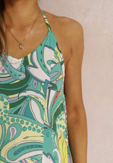 Zielona Sukienka Pyrhochis