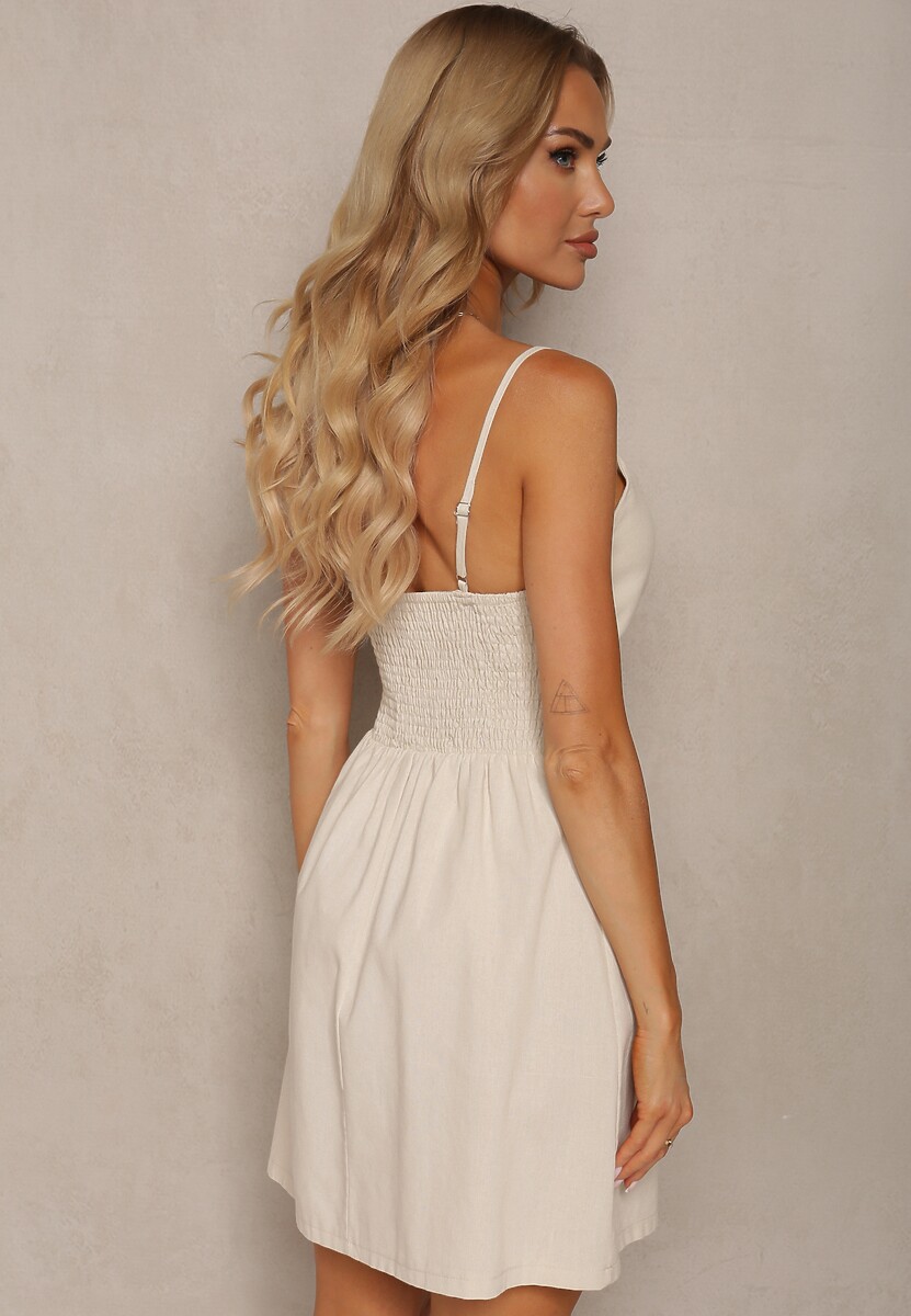 Beżowa Sukienka Vida Loca