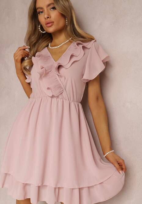 Różowa Sukienka Canolea