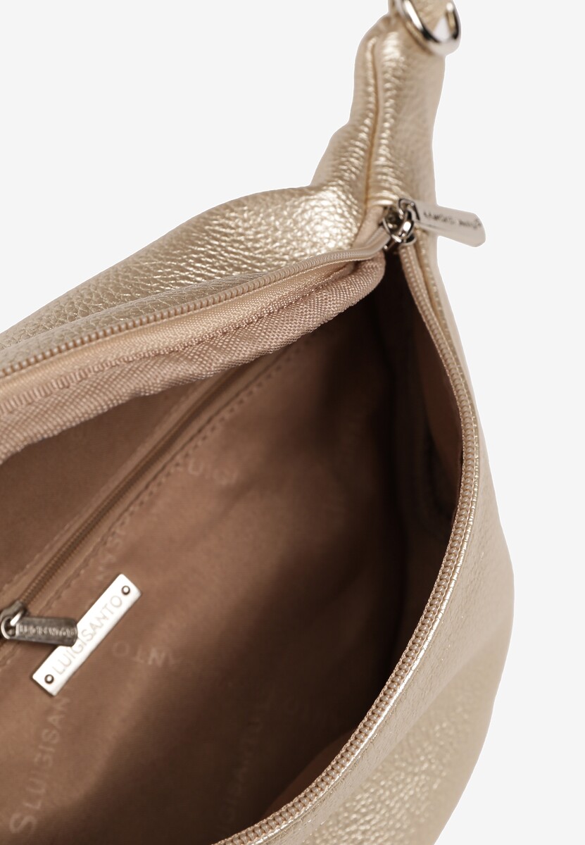 Złota Nerka ze Srebrnymi Detalami na Regulowanym Pasku Turessa