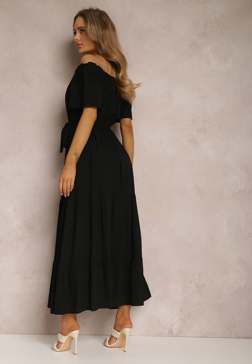 Czarna Sukienka Amiphiphae