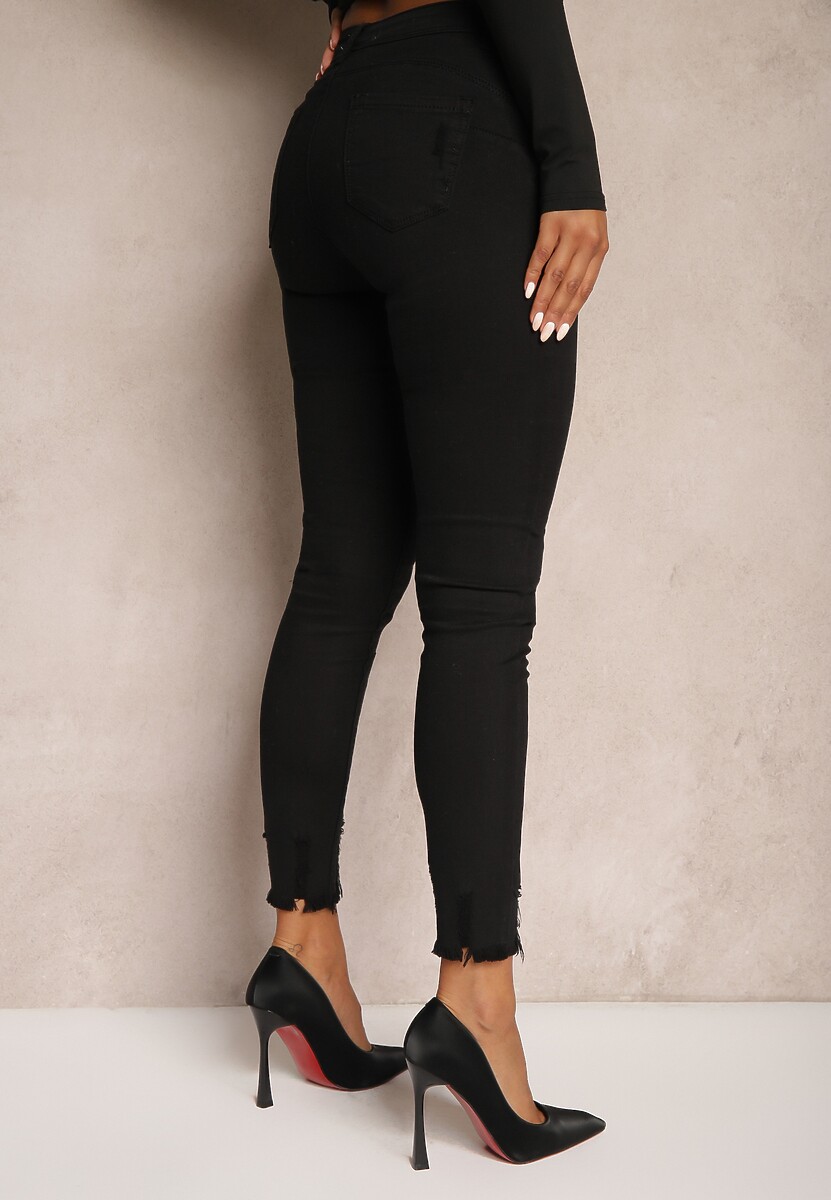 Czarne Spodnie Skinny Tenyrea