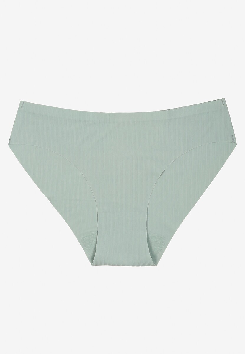 Białe Majtki Bezszwowe Typu Figi Lavenias
