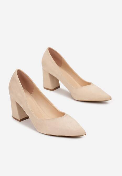 Beżowe Czółenka Aqiamare