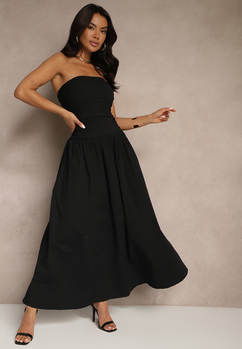 Różowa Koktajlowa Bawełniana Sukienka Bodycon Filitera