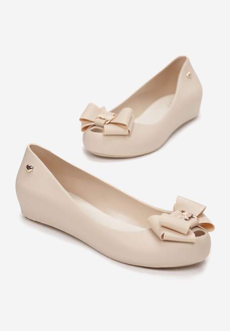 Beżowe Balerinki Alarope
