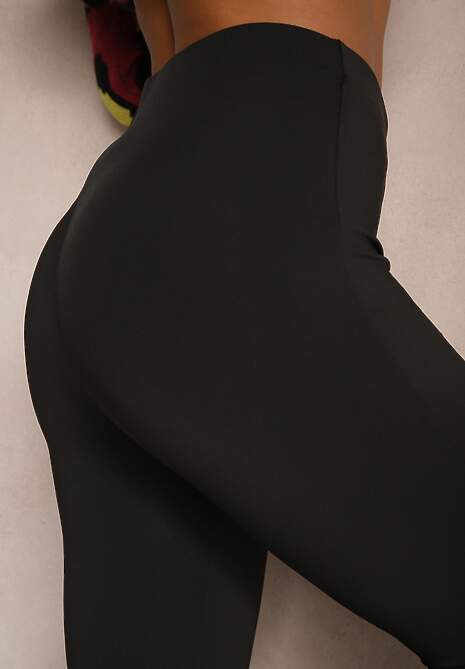 Czarne Spodnie Dzwony Efralicea