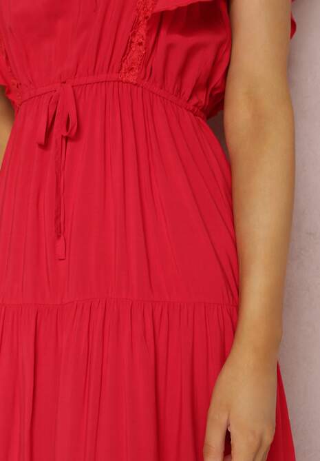 Czerwona Sukienka Callamene