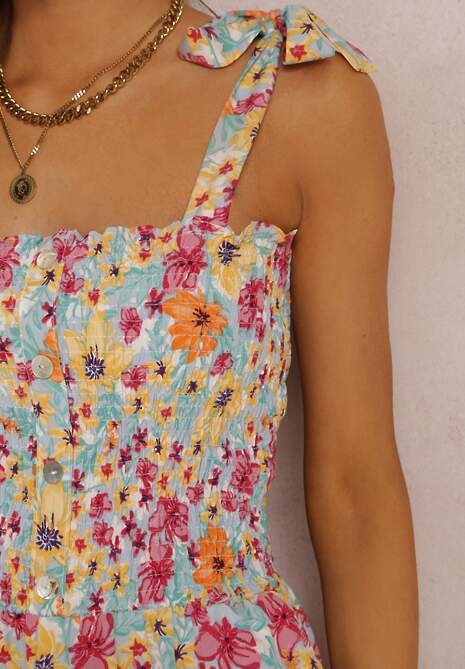 Niebiesko-Różowy Kombinezon Laodena