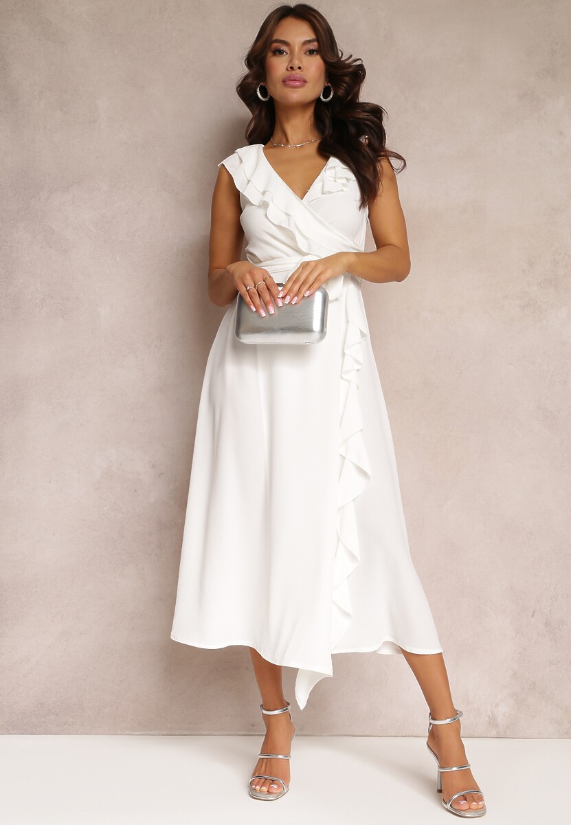 Biała Sukienka Aeritrite