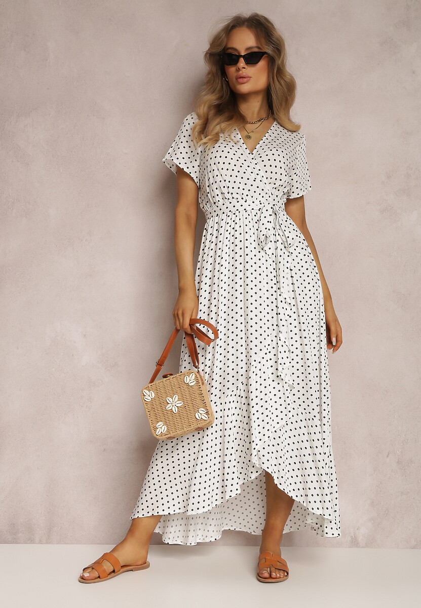 Biała Sukienka Boliphise