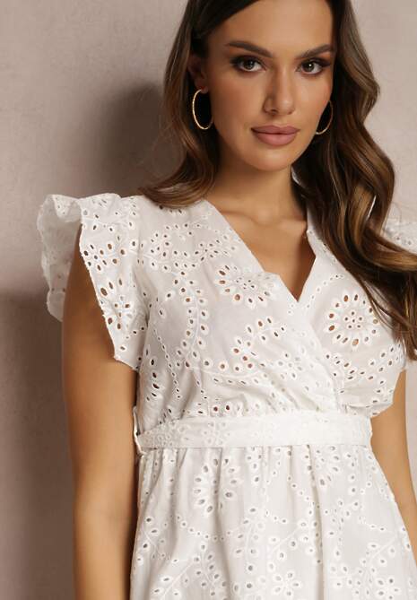 Biała Sukienka Adaelle