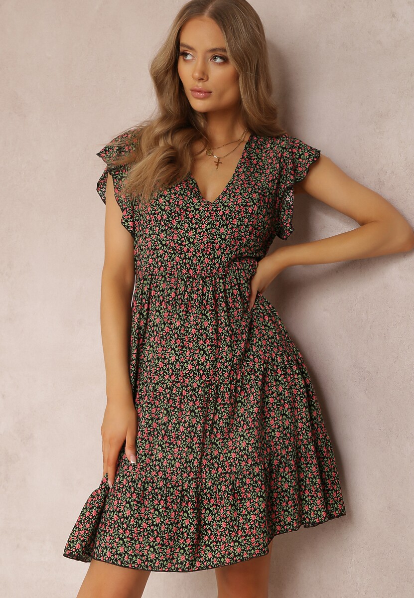 Różowa Sukienka Phaerica