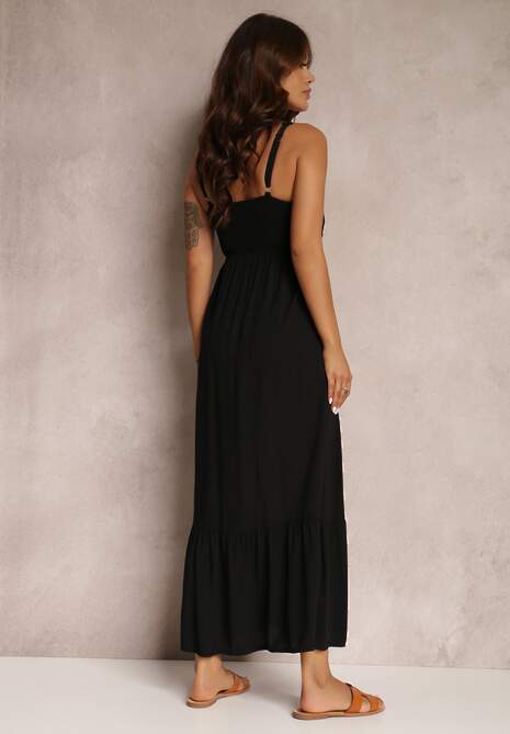 Czarna Sukienka Chryazire