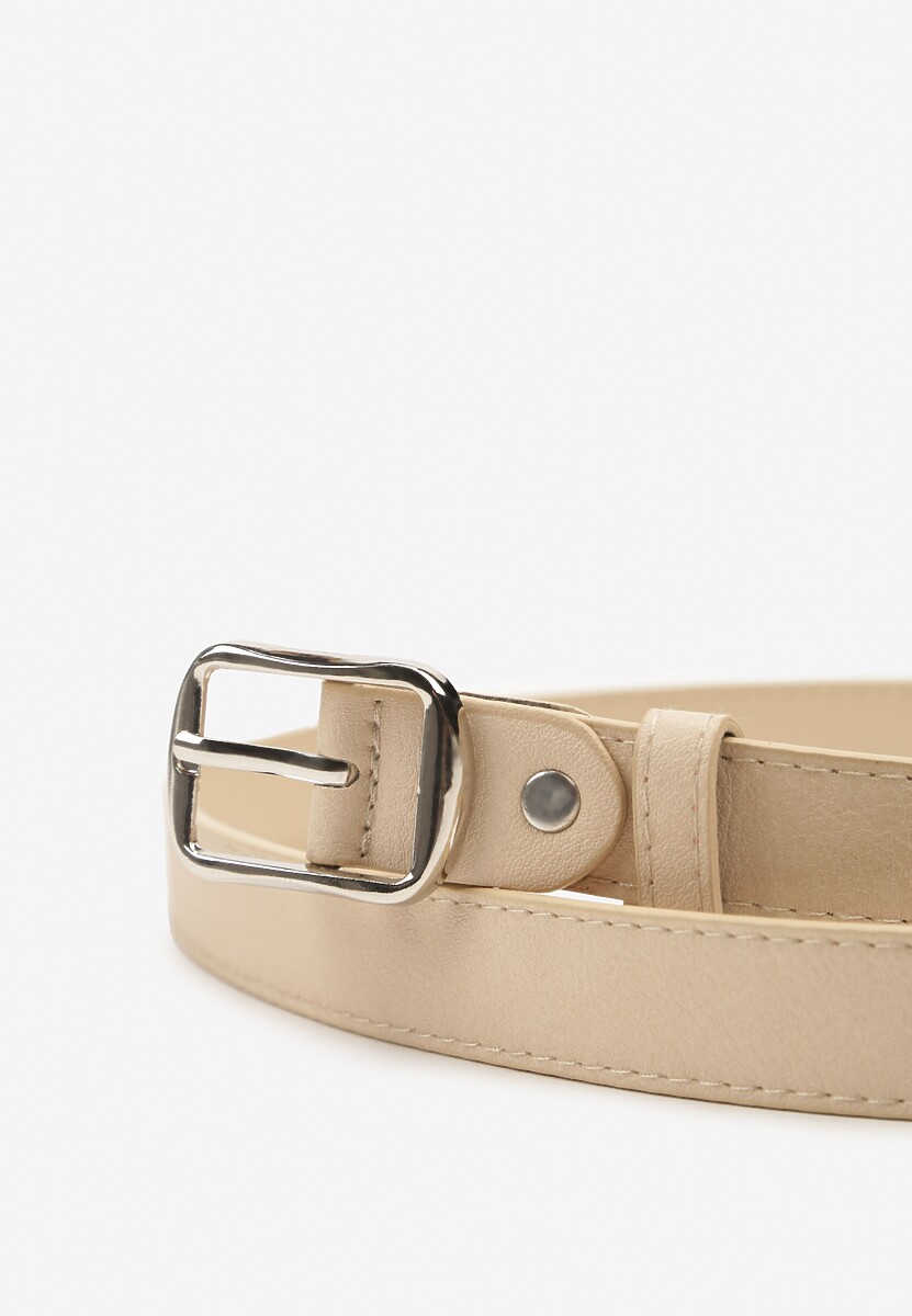 Szary Pasek z Ozdobną Klamrą Filariela