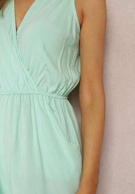 Miętowy Kombinezon z Wiskozy Vimniye