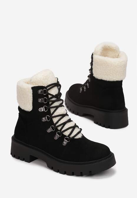 Czarne Traperki Isirae