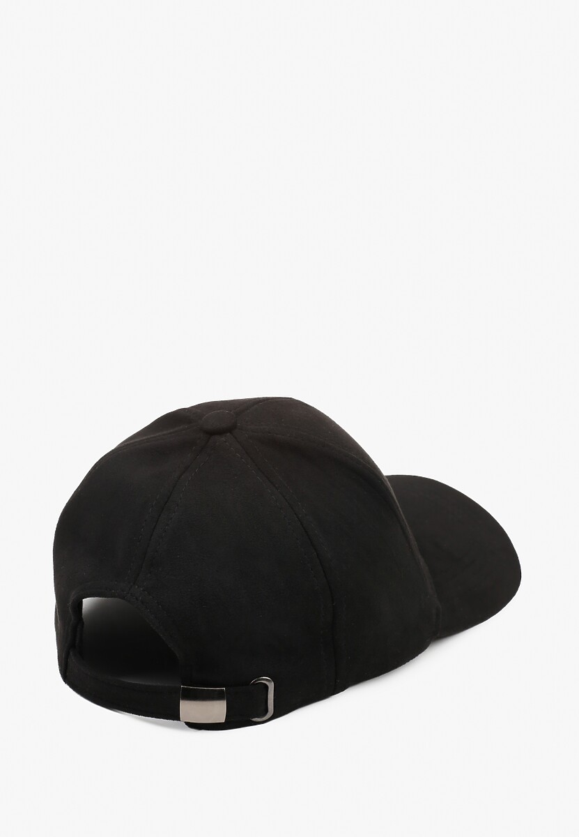 Czarna Casualowa Czapka z Daszkiem Tuslena