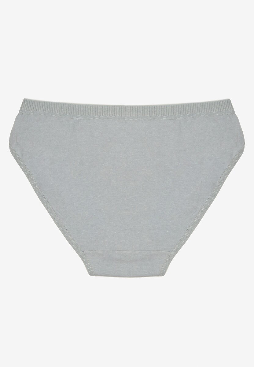 Jasnoniebieskie Majtki z Bawełny Typu Figi Afitia