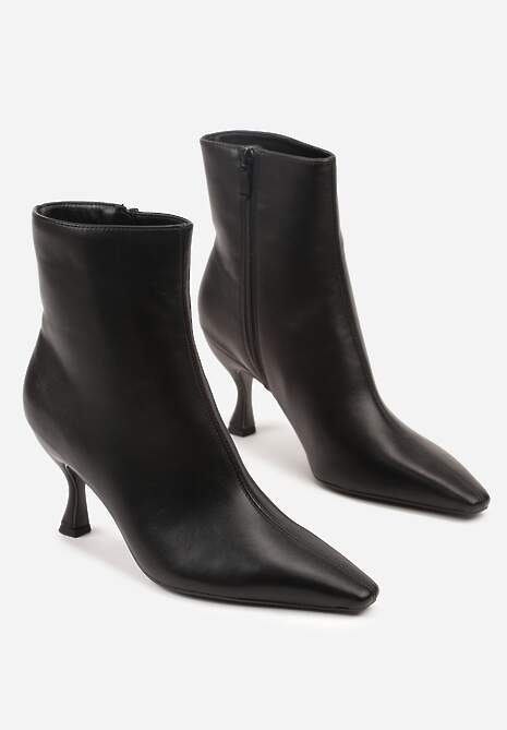 Czarne Botki Vices na Kaczuszce Fallonea