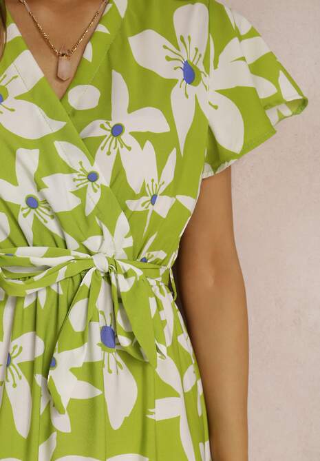 Jasnozielona Sukienka Mannie