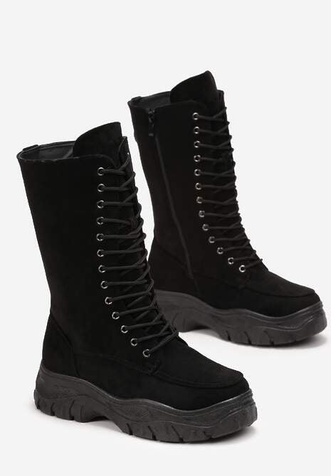 Czarne Botki Cataela