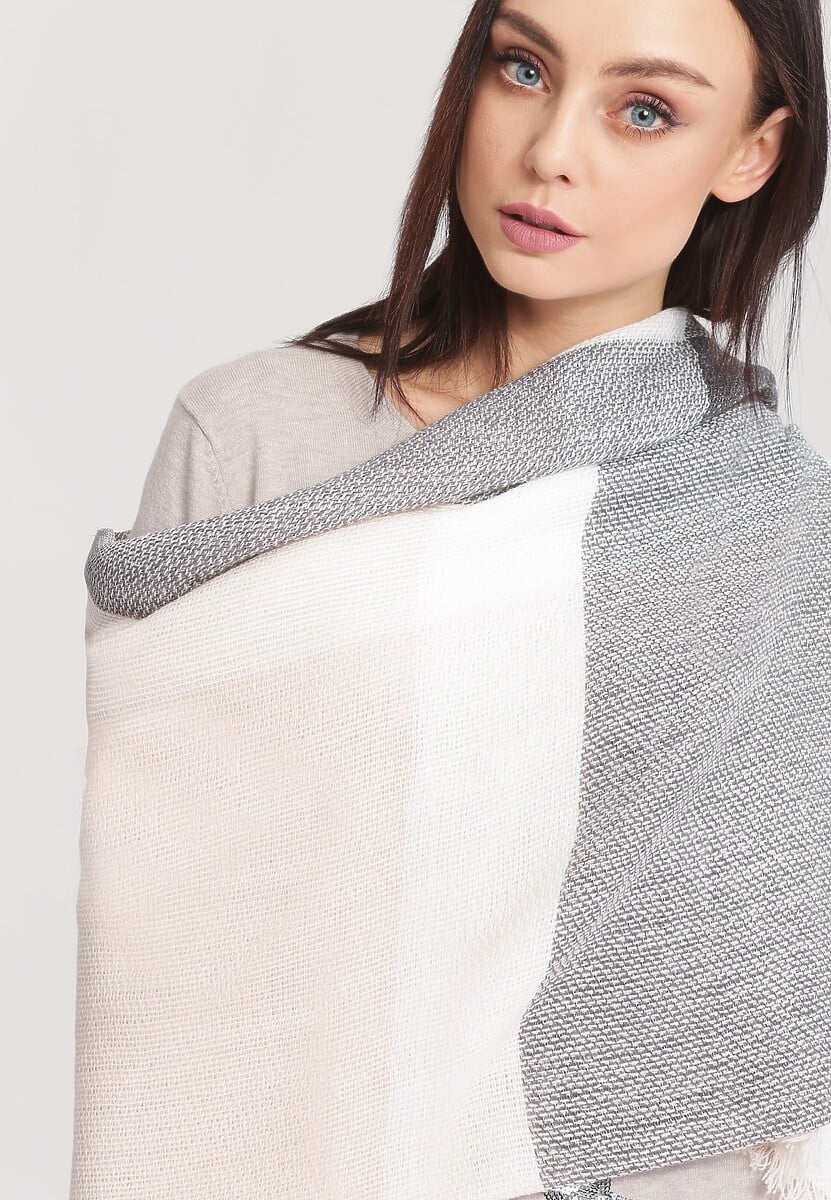 Szaro-Różowy Szalik Appropriate