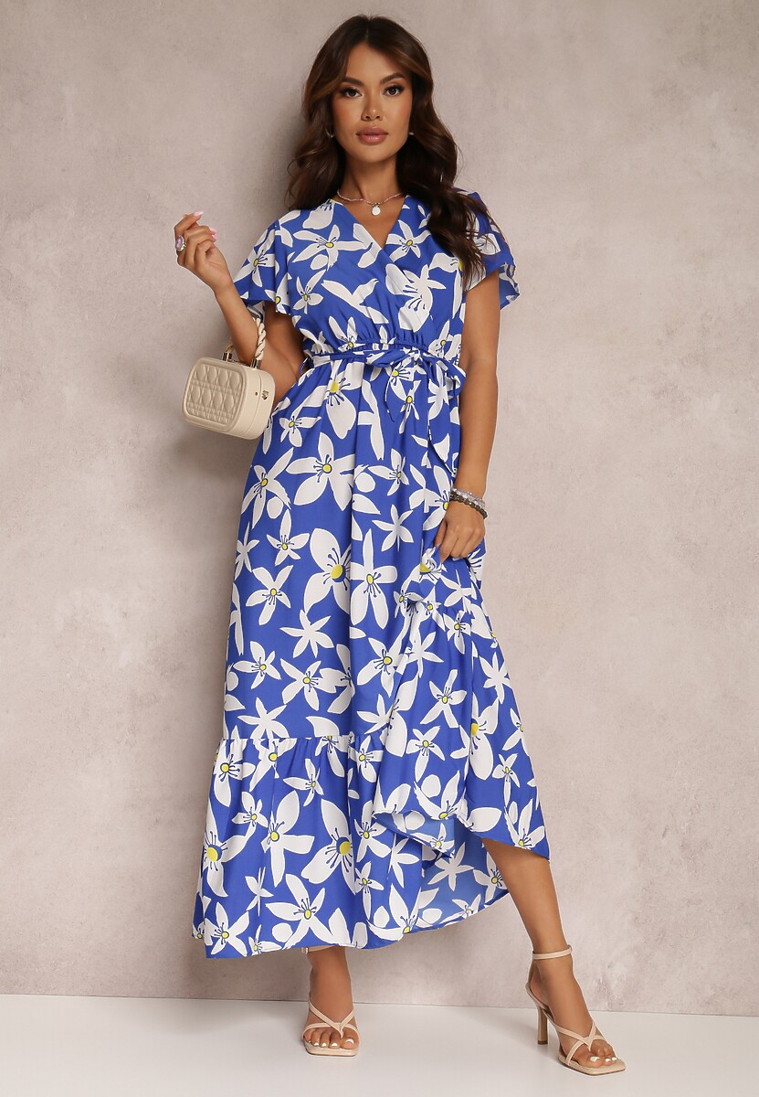 Niebieska Sukienka Mannie