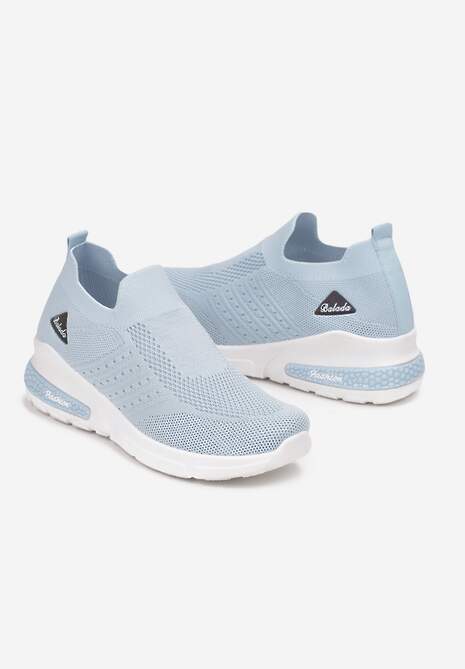 Jasnoniebieskie Buty Sportowe Amathane