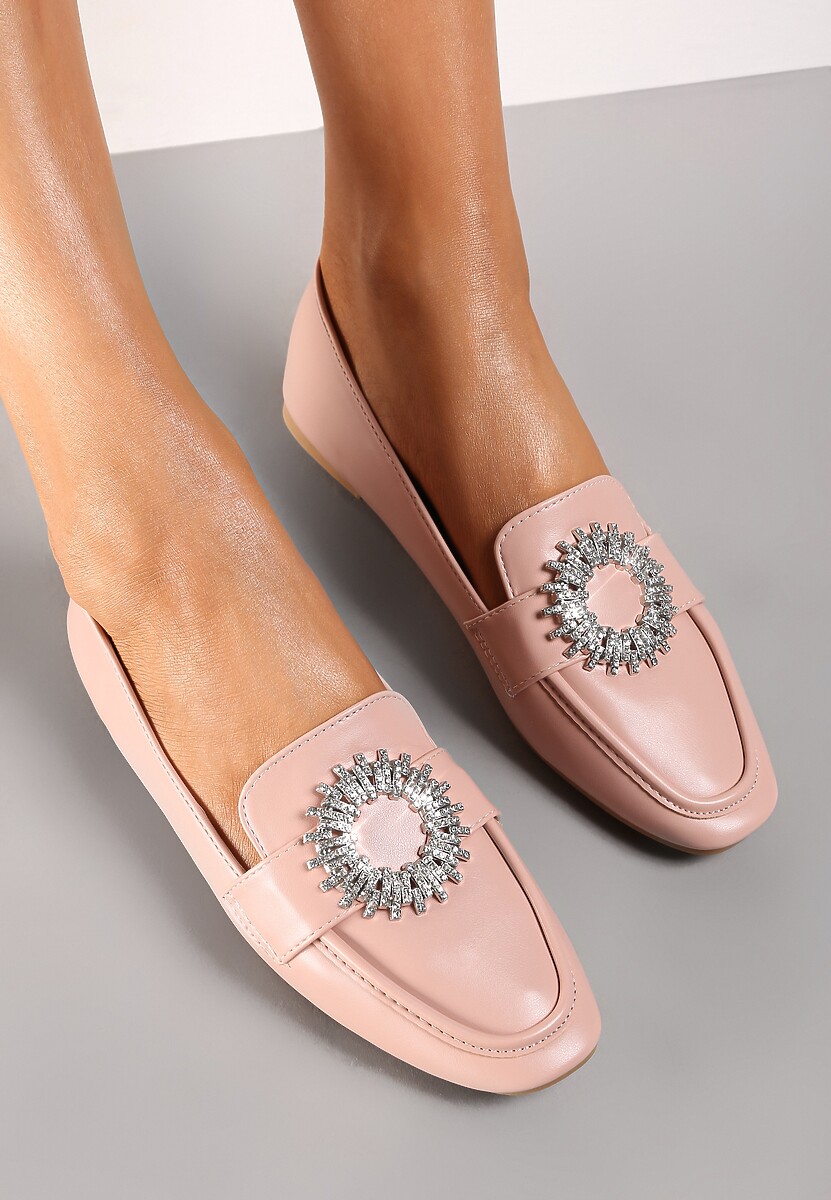 Różowe Mokasyny Lizzi