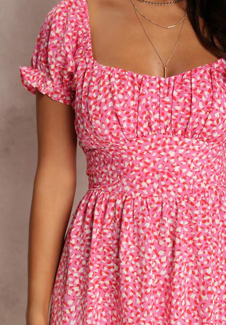 Różowa Sukienka Dukta
