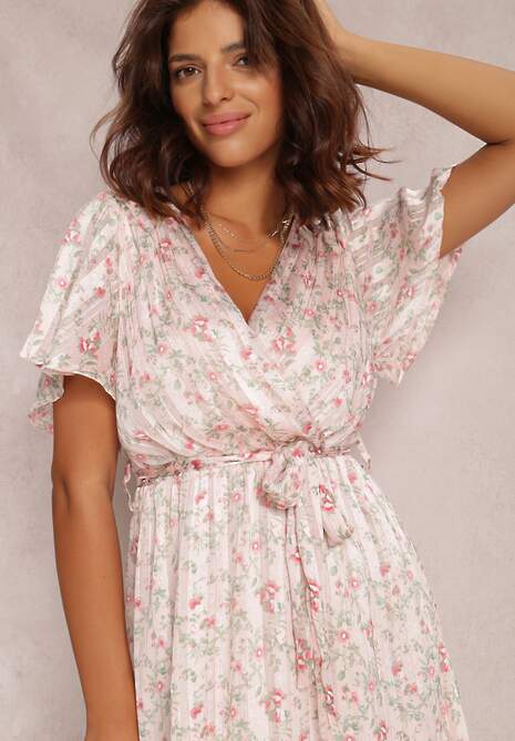 Jasnoróżowa Sukienka Daphophi