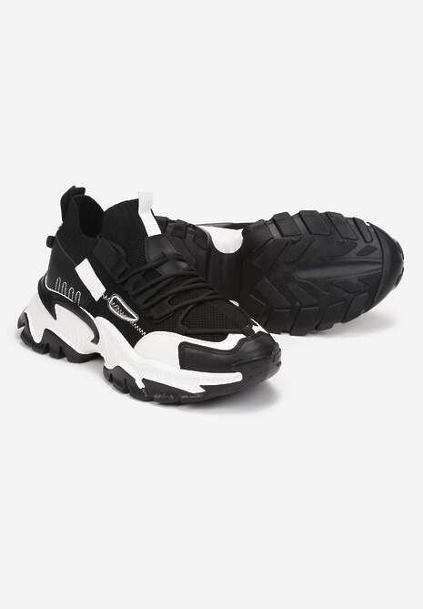 Czarne Sneakersy Kharena