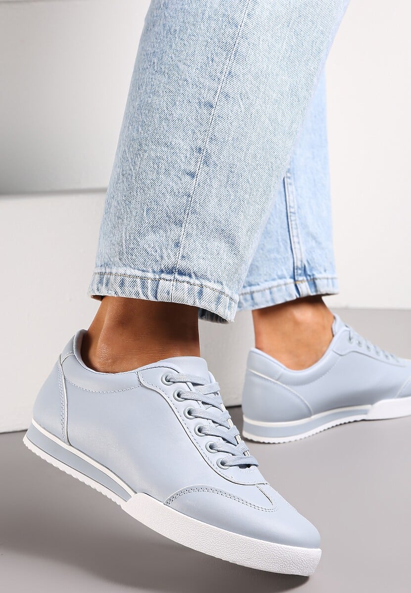 Niebieskie Sneakersy Turning Away