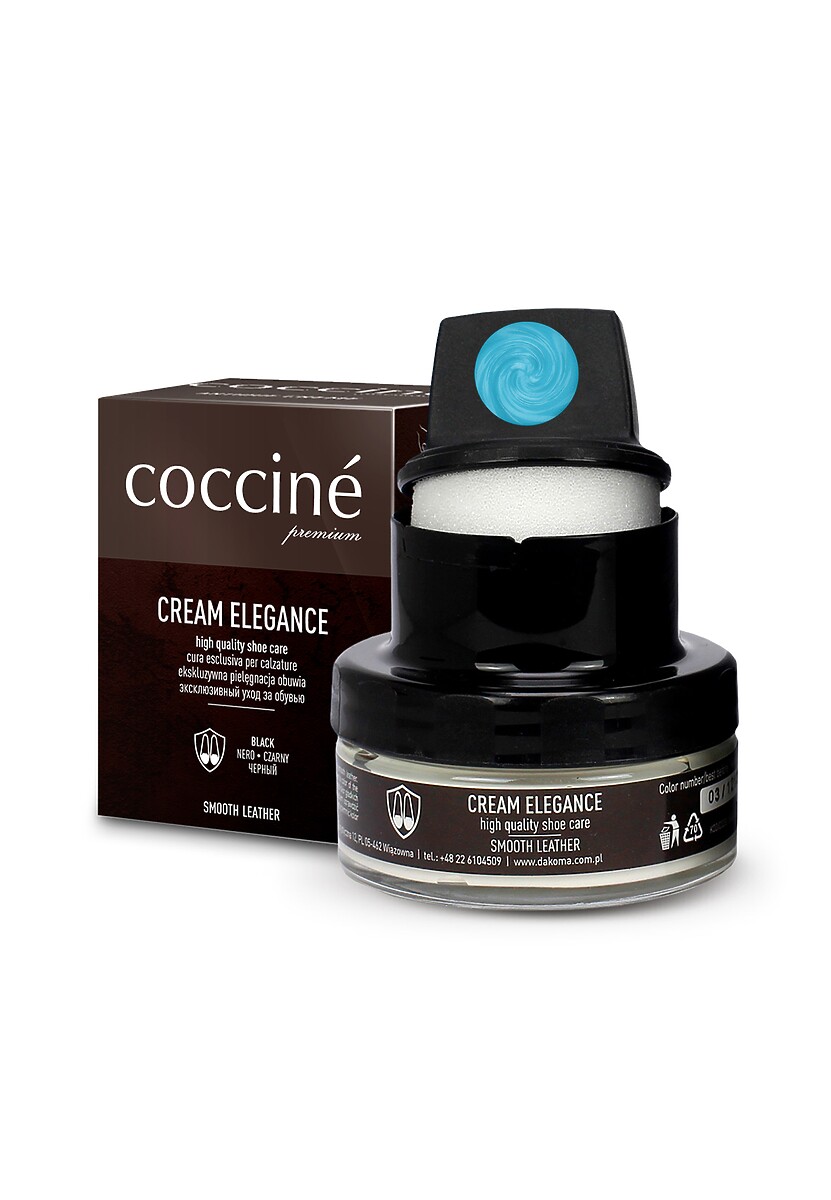 Jasnobeżowy Krem do Pielęgnacji Obuwia Coccine