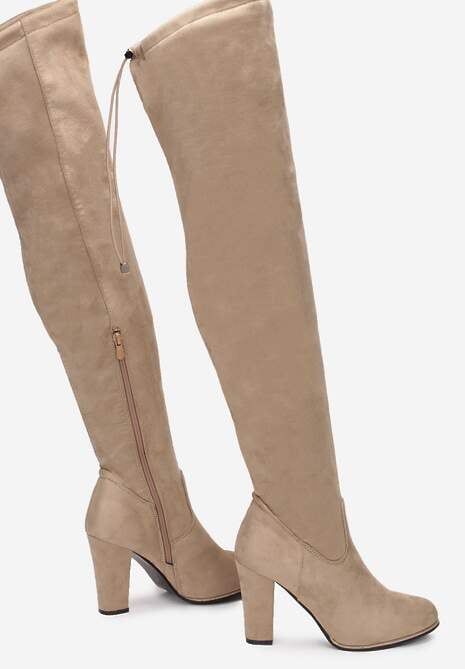 Beżowe Kozaki Magic Of Desire