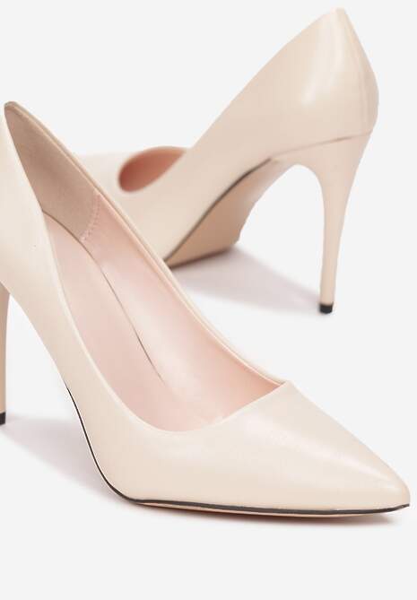 Beżowe Szpilki Spellino