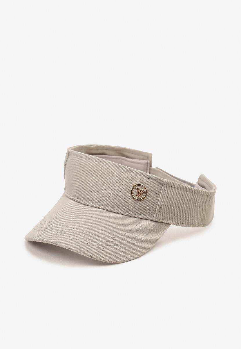 Szary Kapelusz Daszek na Rzep z Regulacją z Tyłu Chibii