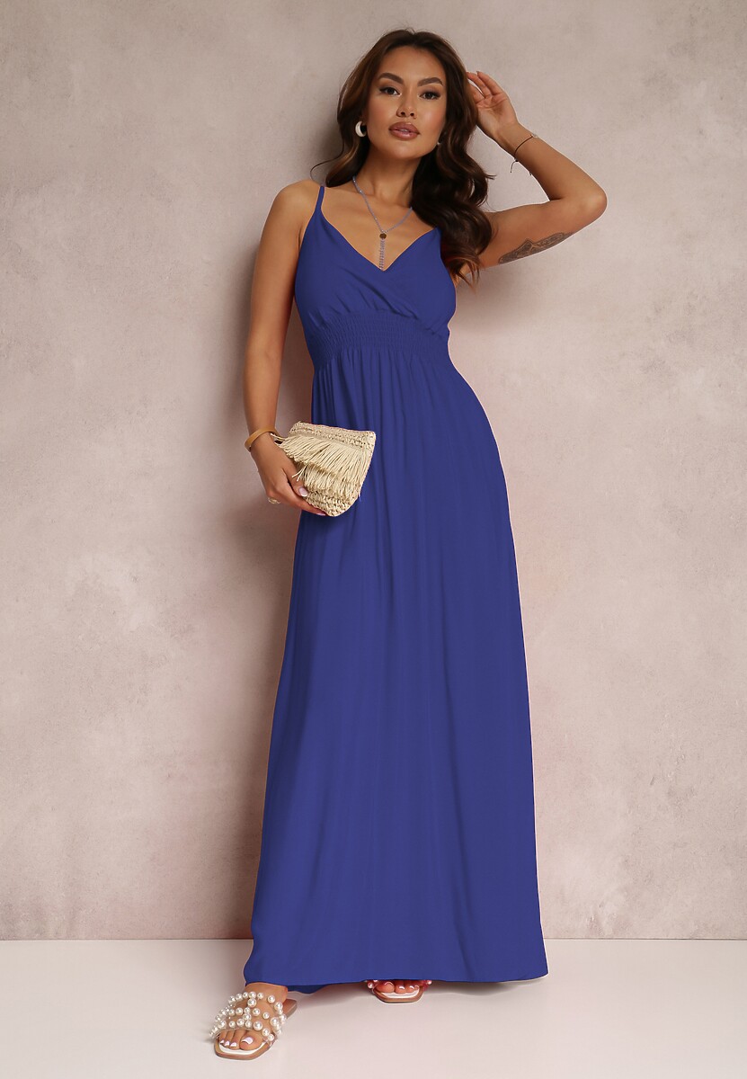 Granatowa Sukienka Sterinig