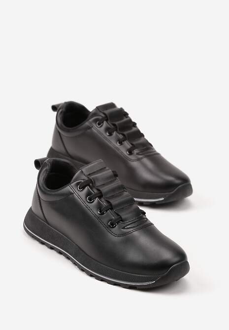 Czarne Sneakersy w Klasycznym Stylu Driosse